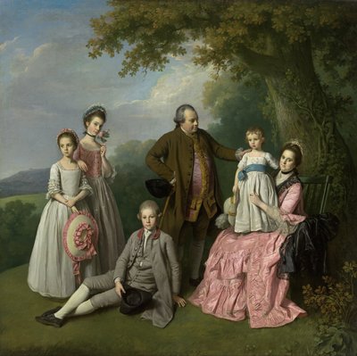 La familia Pybus de Nathaniel Dance-Holland