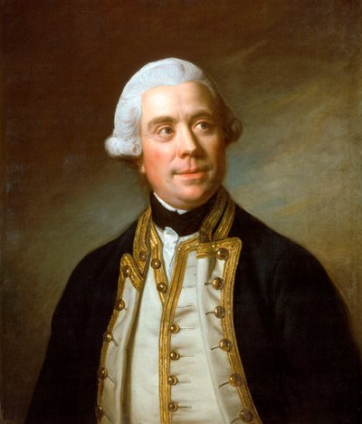 Captain the Honourable Samuel Barrington (1729-1800), c.1770 (óleo sobre lienzo) de Nathaniel Dance
