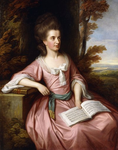Retrato de Martha Ray de Nathaniel Dance Holland