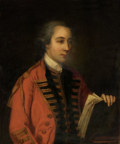Retrato del Conde de Ormonde, medio cuerpo, en uniforme militar de Nathaniel Dance Holland