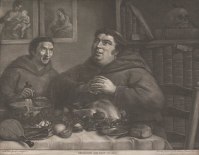 Monachum Non Facit Cucullus - La capucha no hace al monje de Nathaniel Hone