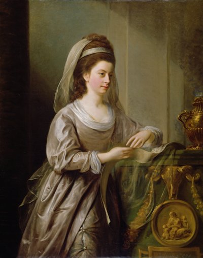 La Hon. Sra. Nathaniel Curzon, 1778 de Nathaniel Hone
