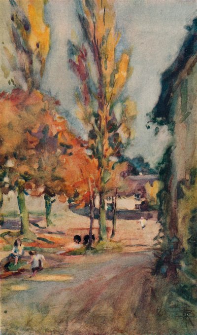 En Whimple, Devon, c. 1916 de Nathaniel Hughes John Baird