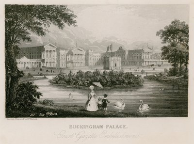 Palacio de Buckingham de Nathaniel Whittock