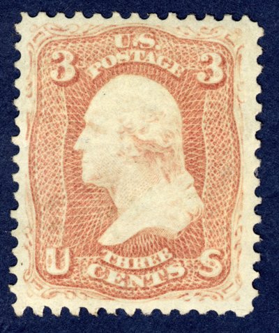 3c Washington, 1861 de National Bank Note Company