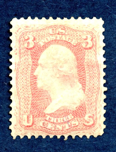 3c Washington único, 17 de agosto de 1861 de National Bank Note Company