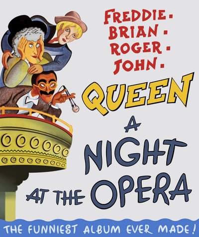 Queen: Una noche en la ópera (póster) de Neale Osborne