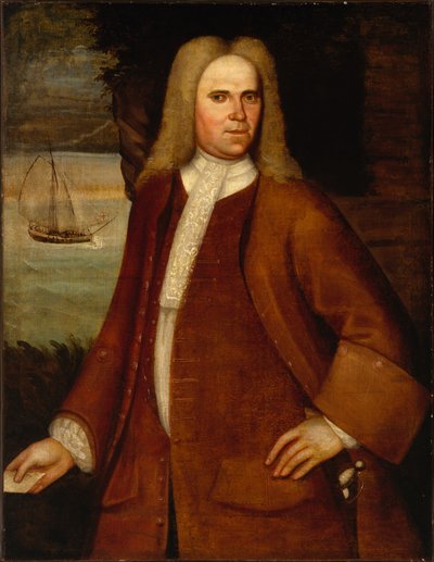 Retrato de Ebenezer Coffin de Nehemiah Partridge