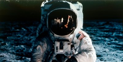 Buzz Aldrin en la Luna, misión Apollo II, julio de 1969 de Neil Armstrong