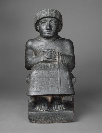 Estatua de Gudea de Neo Sumerian