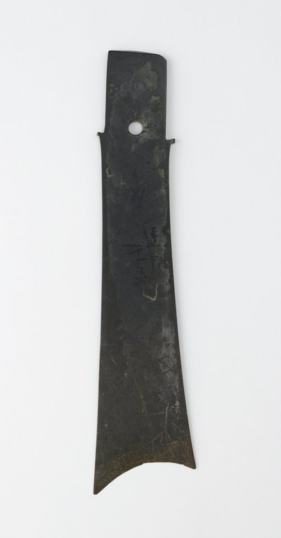 Cincel bifurcado (zhang), cultura Qijia, c.2500-2000 a.C. de Neolithic Period Chinese School