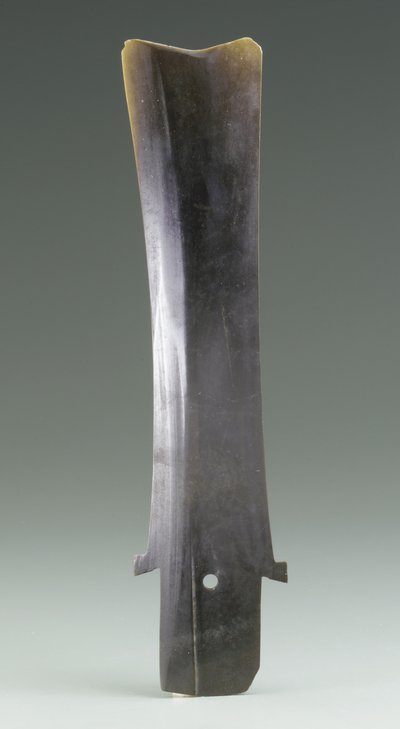 Cuchillo de cosecha (hu), Cultura Qijia, c.2500-2000 a.C. de Neolithic Period Chinese School