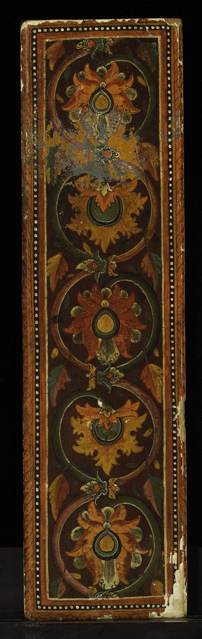 Cubierta de un manuscrito de un texto teatral de Nepalese School