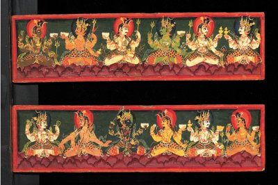 Cubiertas de manuscrito Shaiva de Nepalese School