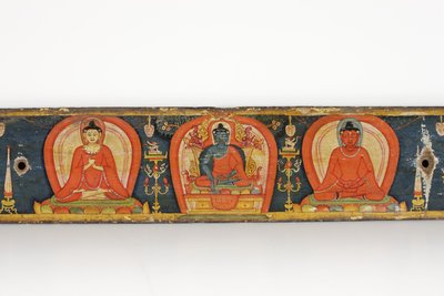 Manuscrito de Las Cinco Protecciones, portada de Nepalese School