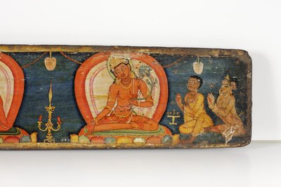 Manuscrito de Las Cinco Protecciones, portada de Nepalese School