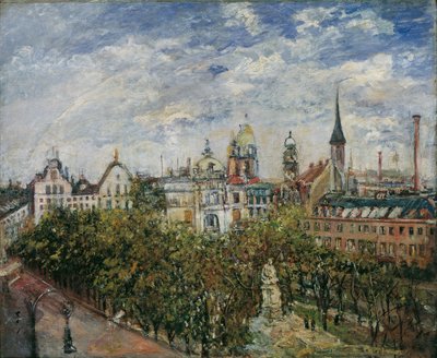 Vista de Praga de Leopold Blonder