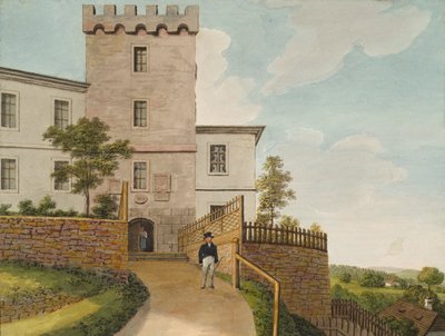 Cerca de Nussdorf en Viena de Leopold Blonder