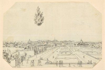 Vista de Viena desde el Belvedere de Leopold Blonder