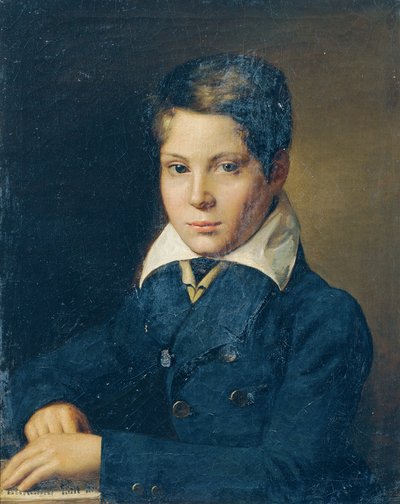 busto de un niño de Leopold Blonder