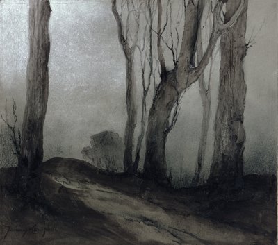 Sombras de la noche (pastel) de Nesta Jennings Campbell