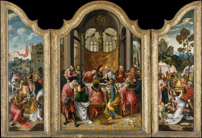 La última cena, 1515-20 de Netherlandish