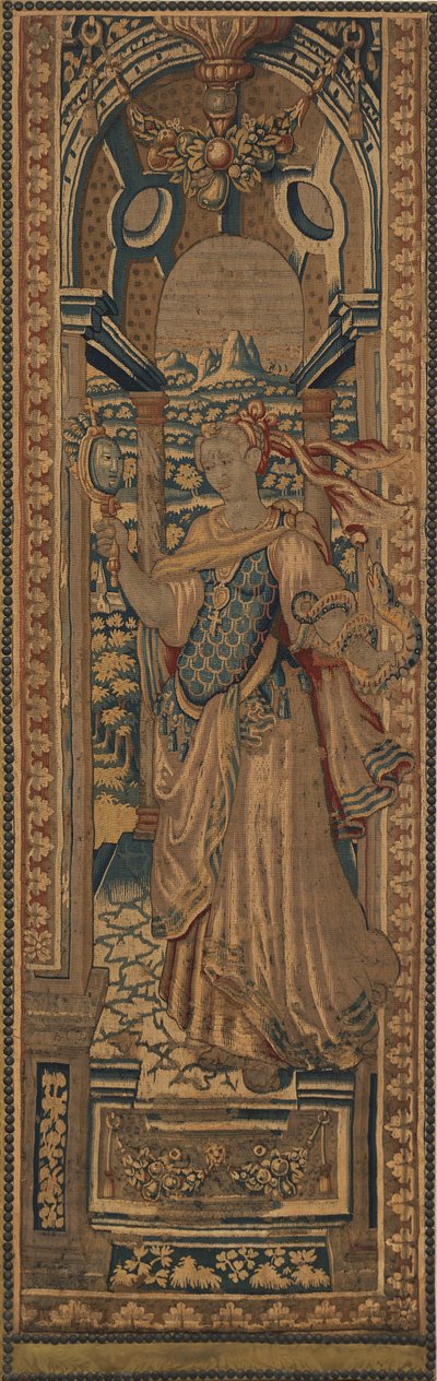 Las Cuatro Virtudes Cardinales: Prudencia de Netherlandish 16th Century