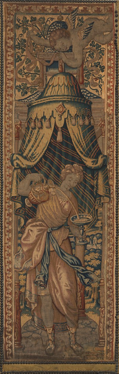 Las Cuatro Virtudes Cardinales: Templanza de Netherlandish 16th Century