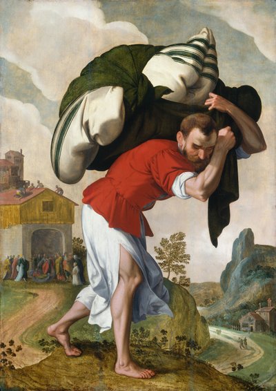 La curación del paralítico de Netherlandish 16th Century