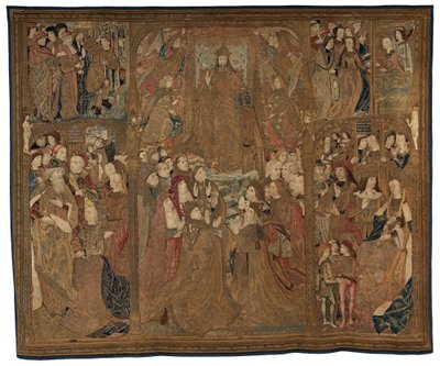 El triunfo de Cristo ("El tapiz de Mazarin") de Netherlandish 16th Century