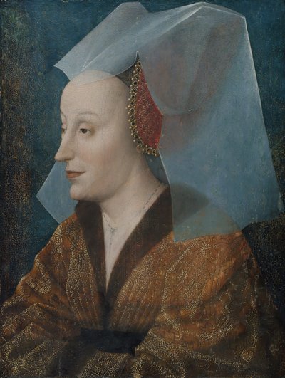Retrato de una Noble, Probablemente Isabel de Portugal 1397-1472 de Netherlandish Painter