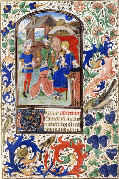 Adoración de los Magos, c.1450 de Netherlandish School