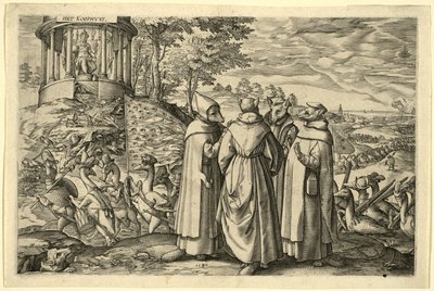 Alegoría de la Derrota del Duque de Alva en Brielle, 1580 de Netherlandish School