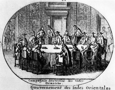Gobernadores de la Compañía Soberana de las Indias Orientales Holandesas, principios del siglo XVIII de Netherlandish School