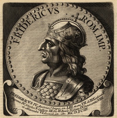 Emperador del Sacro Imperio Romano Federico III de Netherlandish School