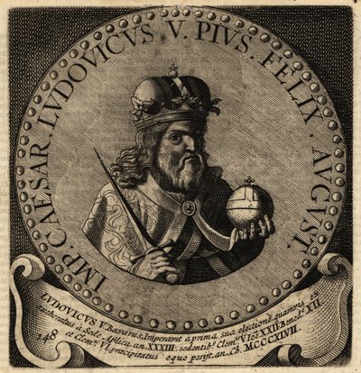Emperador del Sacro Imperio Romano Germánico Luis IV de Netherlandish School