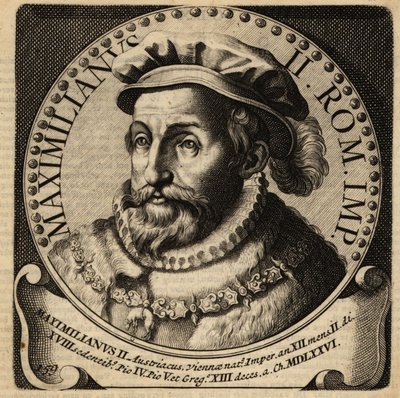 Emperador del Sacro Imperio Romano Maximiliano II de Netherlandish School