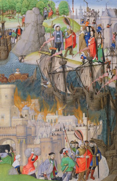 Escenas de la Eneida, de Virgilio, 1472-73 de Netherlandish School