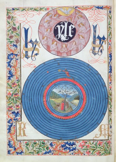 Paloma Sagrada y Materia, de Metamorfosis de Ovidio, 1479 de Netherlandish School