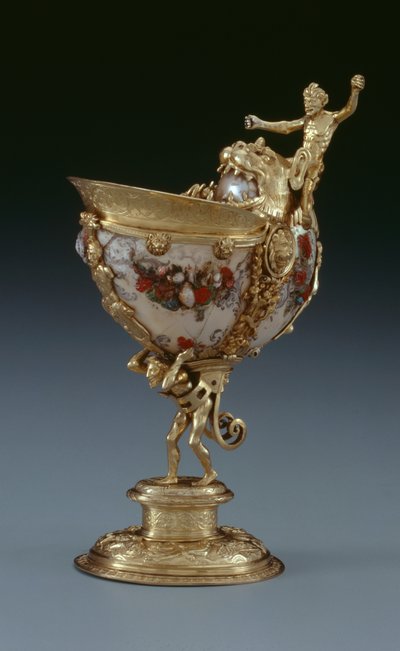 Copa de nautilus, c.1560 de Netherlandish School