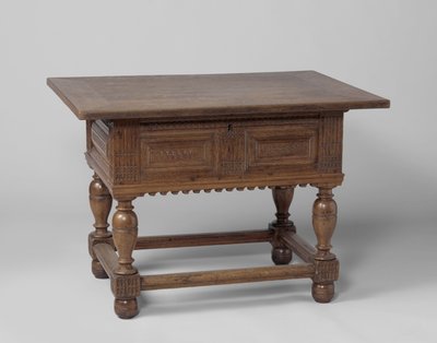 Mesa de pago, c.1600-50 de Netherlandish School