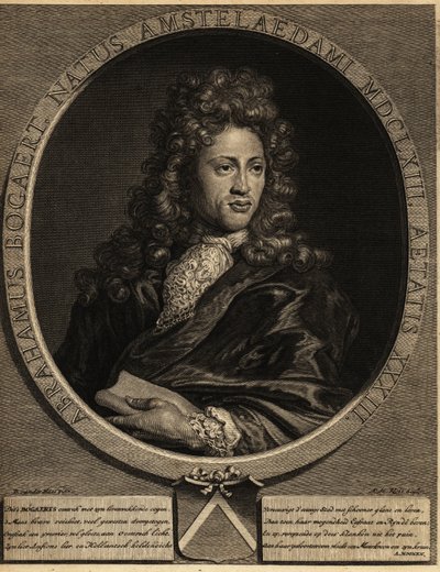 Retrato de Abraham Bogaert 1653-1727 de Netherlandish School