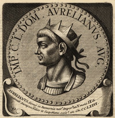 Retrato del Emperador Romano Aureliano de Netherlandish School
