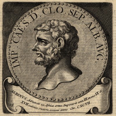 Retrato del emperador romano Clodio Albino de Netherlandish School