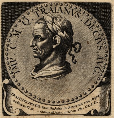 Retrato del Emperador Romano Decio de Netherlandish School