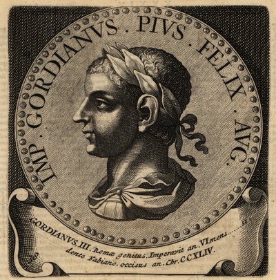 Retrato del Emperador Romano Gordiano III de Netherlandish School