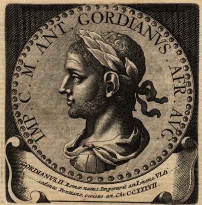 Retrato del Emperador Romano Gordiano II de Netherlandish School