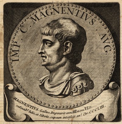 Retrato del Emperador Romano Magnencio de Netherlandish School