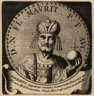 Retrato del emperador romano Mauricio de Netherlandish School