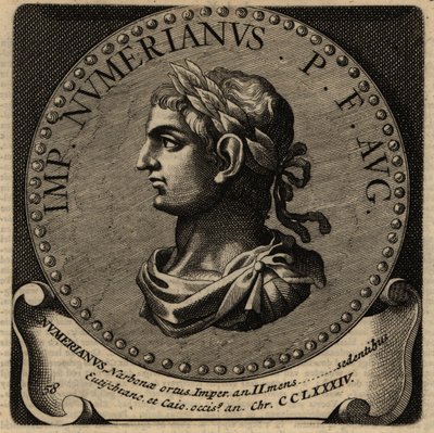 Retrato del emperador romano Numeriano de Netherlandish School